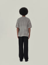 Load image into Gallery viewer, Pearl Grey Velvet Short Sleeve