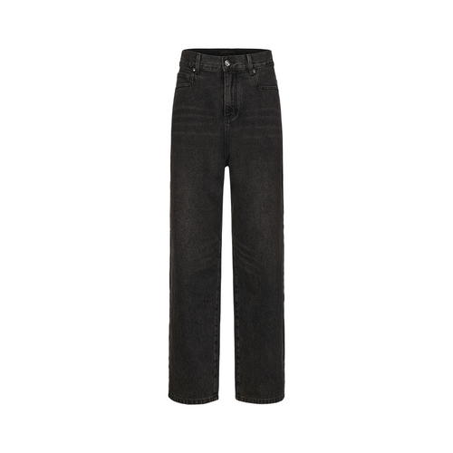 Black-Grey Sunset Washed Baggy Denim Jeans