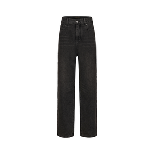 Black-Grey Sunset Washed Baggy Denim Jeans
