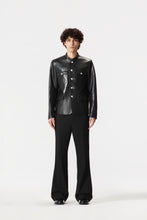 Load image into Gallery viewer, Black Sheep Leather Chinese Tunic Suit