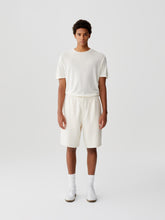 Load image into Gallery viewer, White Tencel Linen Shorts