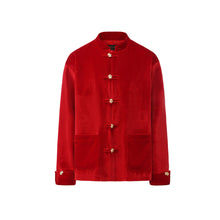 Load image into Gallery viewer, Red Velvet Spring Festival Limited Edition Tang Jacket