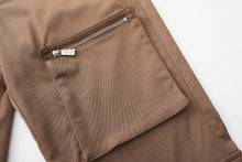 Load image into Gallery viewer, Truffle Color Multi-Pocket Pants