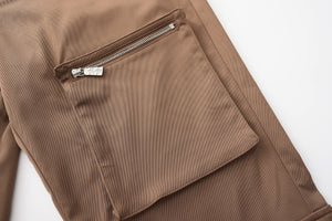 Truffle Color Multi-Pocket Pants