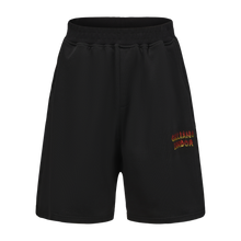 Load image into Gallery viewer, Black Flame Logo Shorts