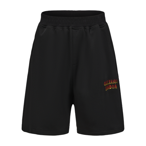 Black Flame Logo Shorts