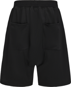 Black Flame Logo Shorts