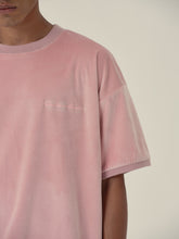 Load image into Gallery viewer, Sakura Pink Velvet Short Sleeve