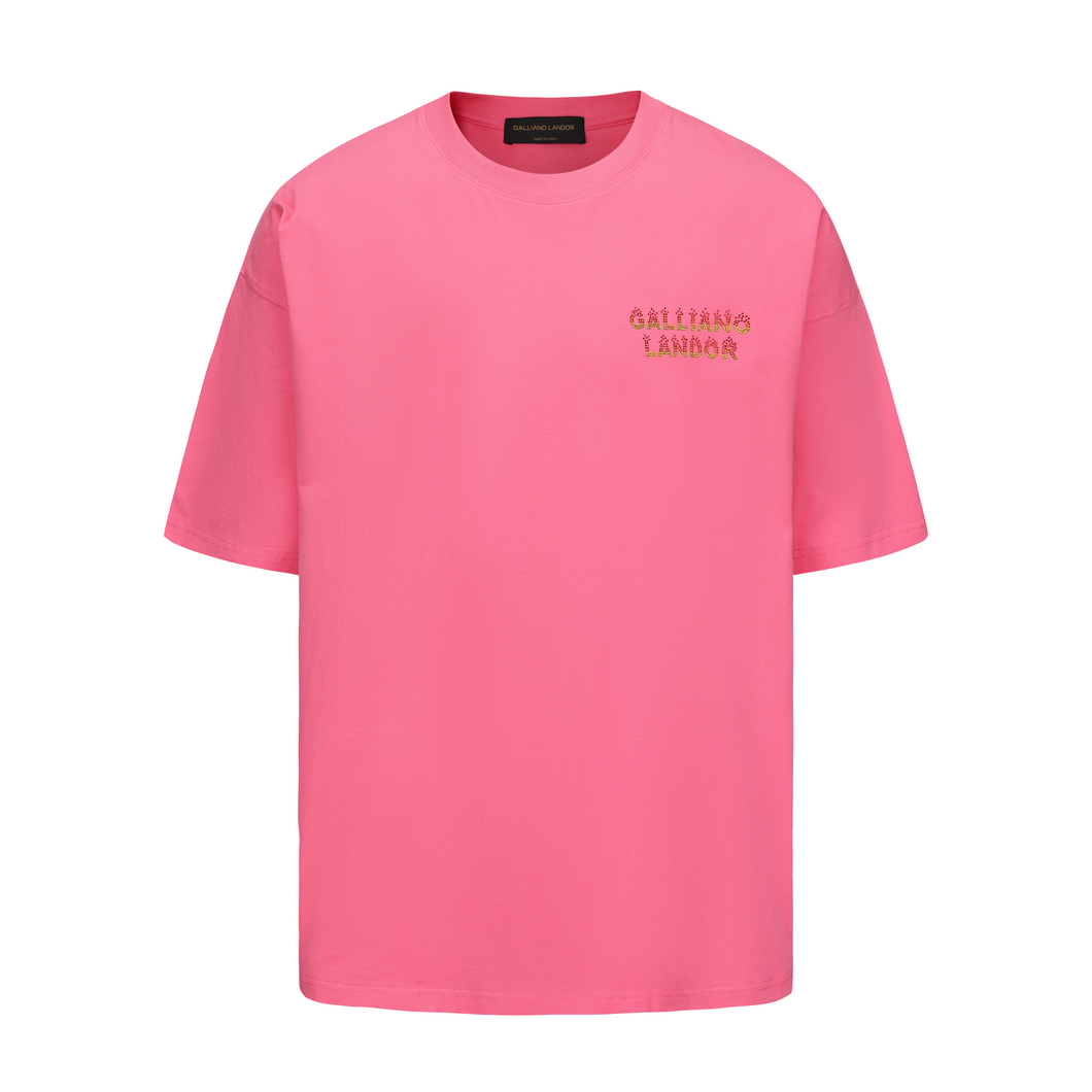 Pink Flame Logo T-shirt