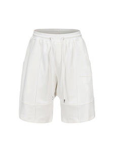 Cream White Shorts