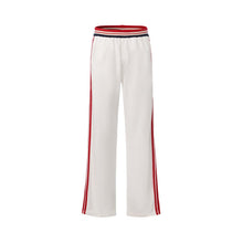 Load image into Gallery viewer, Cloud Dance White Red Blue Stripe Panel Pants