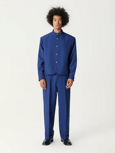 Prussian Blue Suit Pants