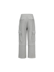 Pearl Gray Casual Sweatpants