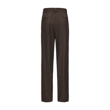 Load image into Gallery viewer, Brown Wool Suit Pants