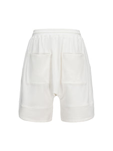 Cream White Shorts