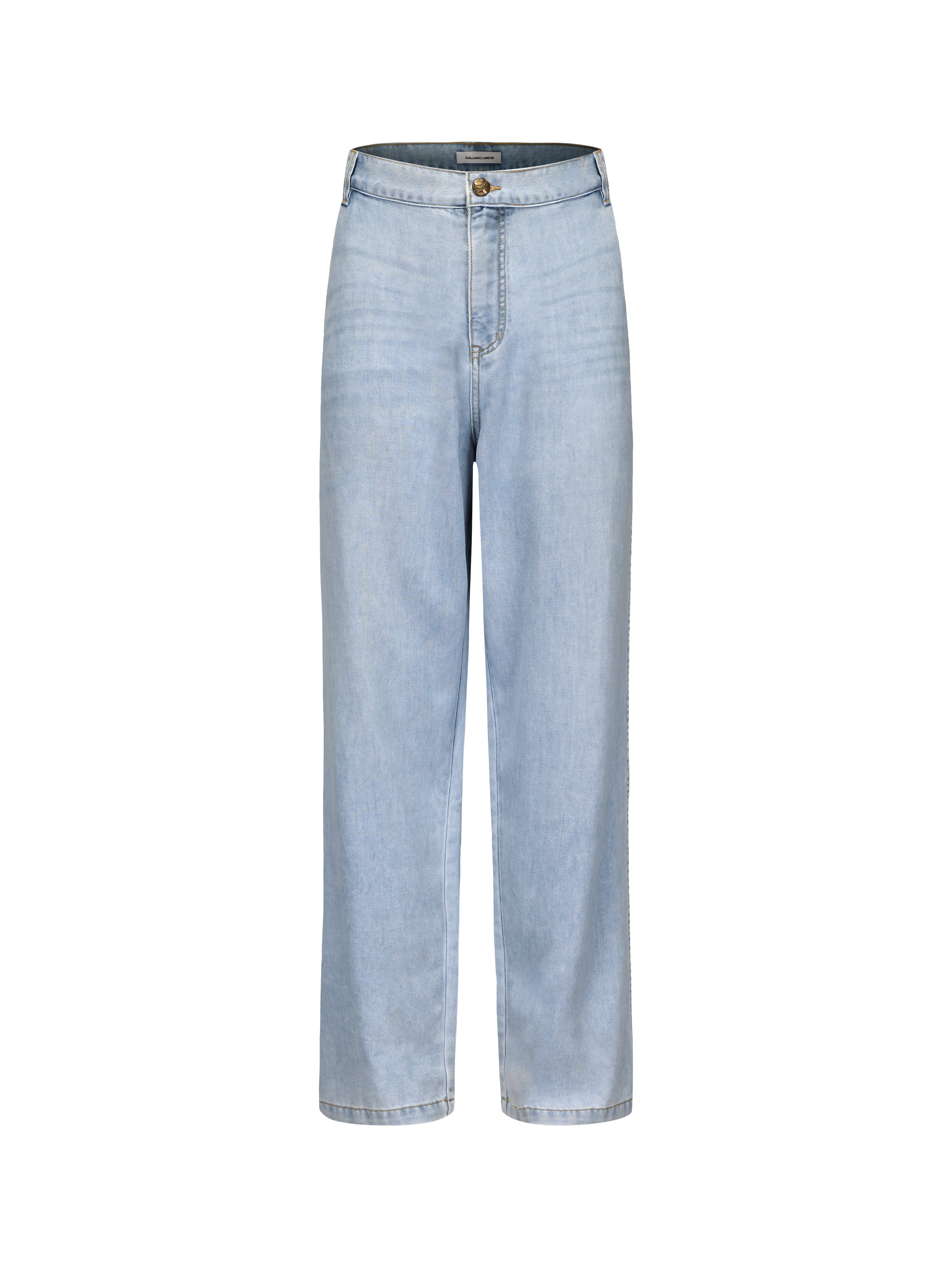 Light Blue Silk Denim Jeans – GALLIANO LANDOR