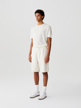 Load image into Gallery viewer, White Tencel Linen Shorts