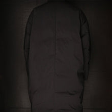 Load image into Gallery viewer, Black Knot Button Down Coat
