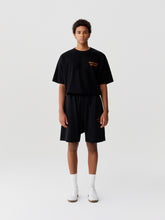 Load image into Gallery viewer, Black Flame Logo Shorts