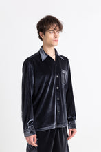 Load image into Gallery viewer, Silver Velvet Shirt