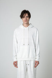 Oversized Hoodie with Bandage Motif