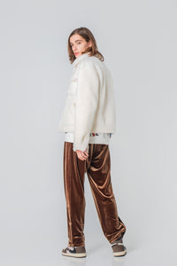 Golden Velvet Trousers