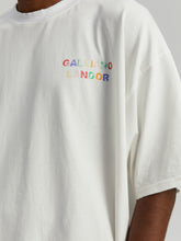 Load image into Gallery viewer, White Rainbow Logo T-shirt