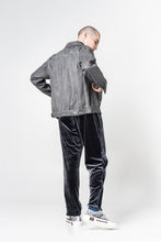 Load image into Gallery viewer, Silver Velvet Trousers