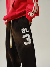 Load image into Gallery viewer, Black Sunfade Logo Trousers