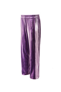 Violet Velvet Trousers