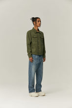 Load image into Gallery viewer, Green Suede Fabric Jacket
