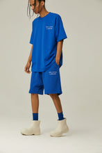 Load image into Gallery viewer, Klein Blue Printed Logo Shorts