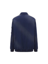 Load image into Gallery viewer, Blue Washed Polo Sweater