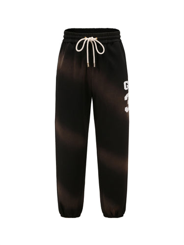 Black Sunfade Logo Trousers